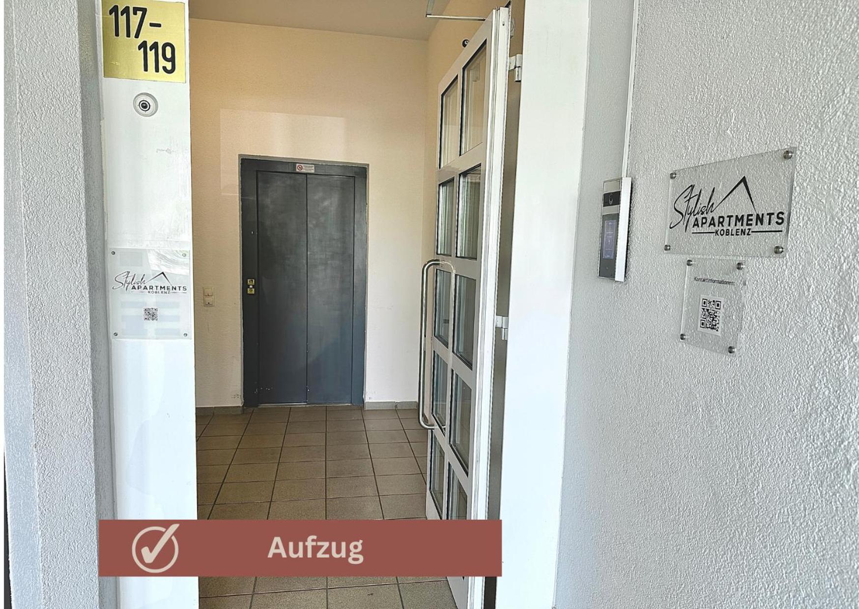New York Apartment - Fuer Freunde & Familien, Stadtnah, Parkplatz, E-Ladestation, Gitterbox Fuer Fahrraeder, Fitnessstudio, Digitale Gaestemappe Mit Restaurant- Und Unternehmenstipps Koblenz  Eksteriør billede